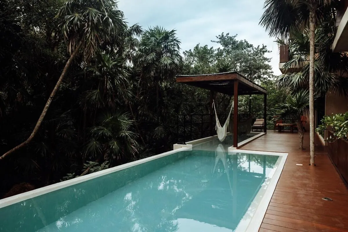 Tankah Bay Jungle Condominium With Sea Access 2 Bdr 图卢姆